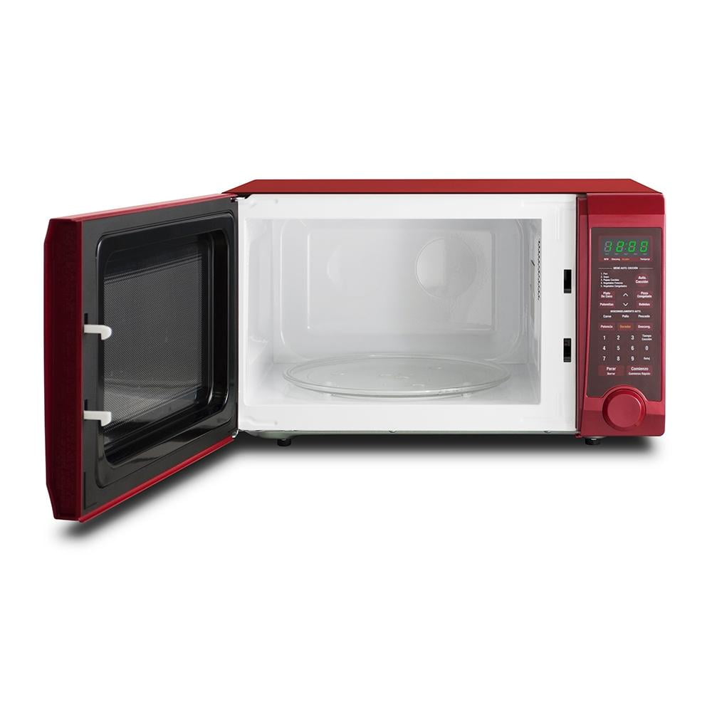 Horno de Microondas Daewoo 0.7 Pies Cúbicos Dorador Rojo