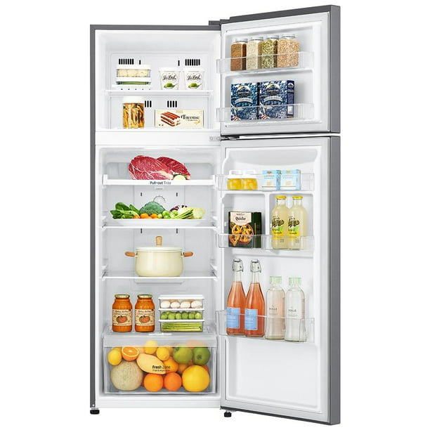 Refrigerador 8 Pies LG Top Freezer Acero Inoxidable