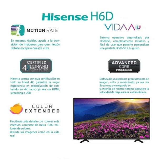 Hisense - VIDAA TV es el sistema operativo con el que cuentan