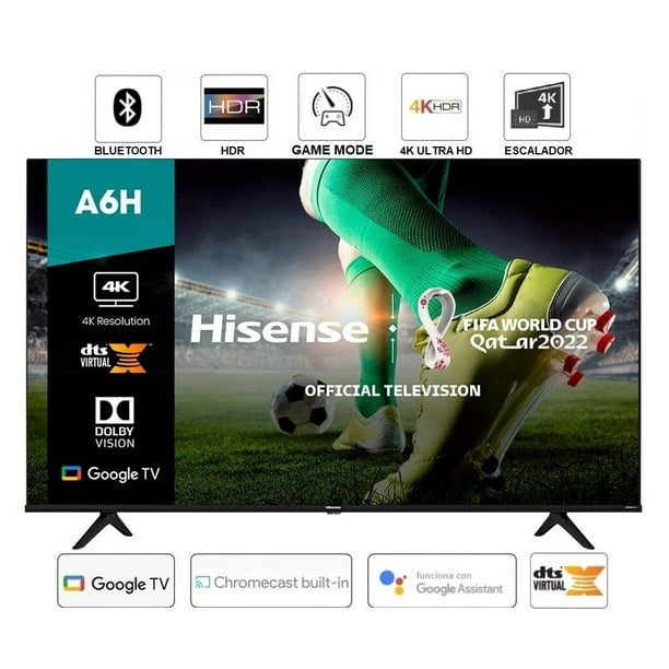 Television Hisense Pantalla 43 Pulgadas 4K Ultra HD Smart TV