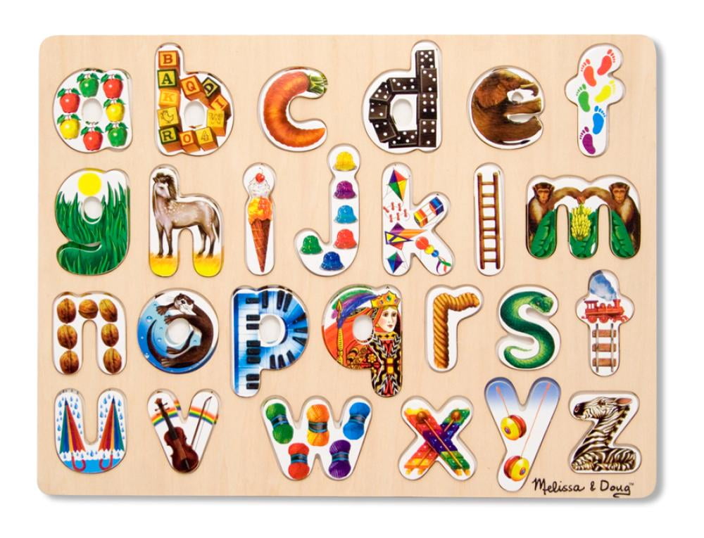 Rompecabezas Artístico Inglés De Madera Melissa And Doug 10083 Bodega Aurrera En Línea