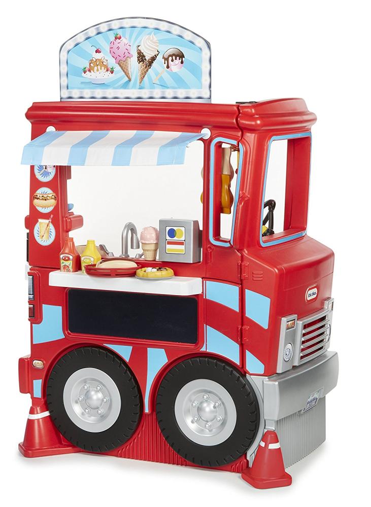 Camión de comida estacionaria Little Tikes 2in1 Food Truck Walmart