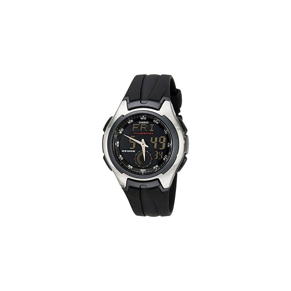 Reloj Casio AQ160W1BV Resina Cuarzo Para Hombre Walmart en línea