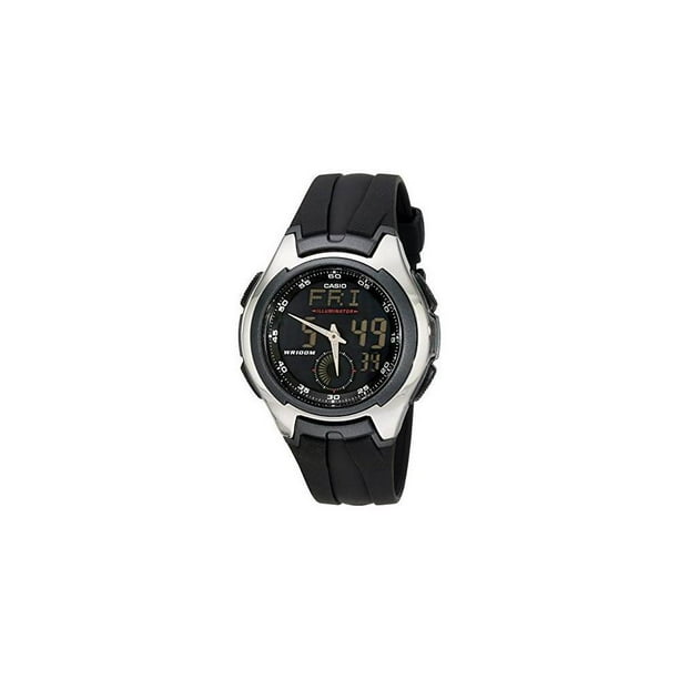 Reloj Casio AQ160W1BV Resina Cuarzo Para Hombre Walmart en línea