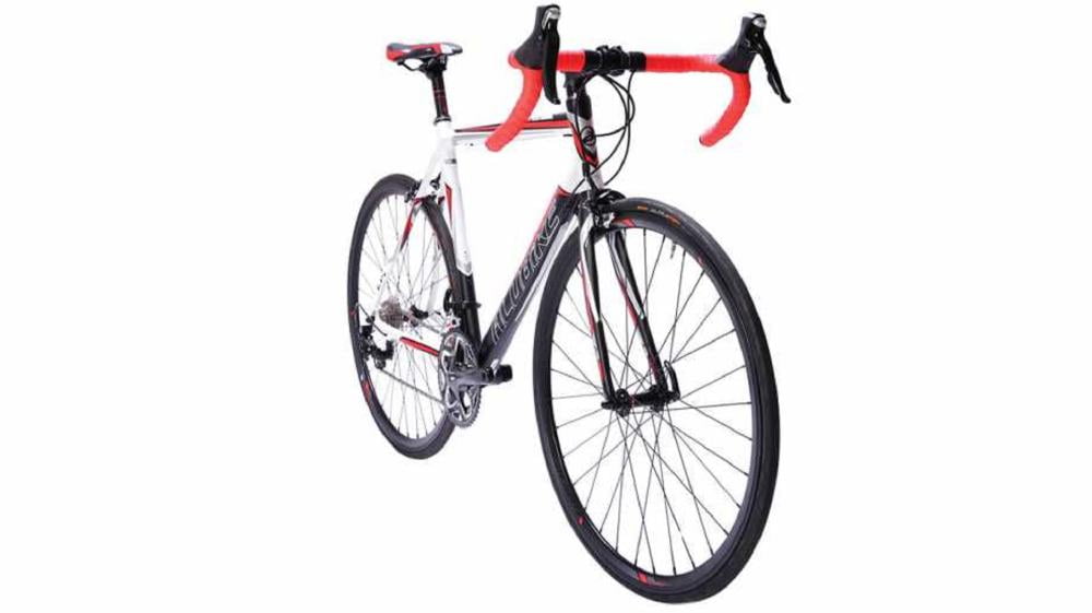 bicicleta alubike citroen team