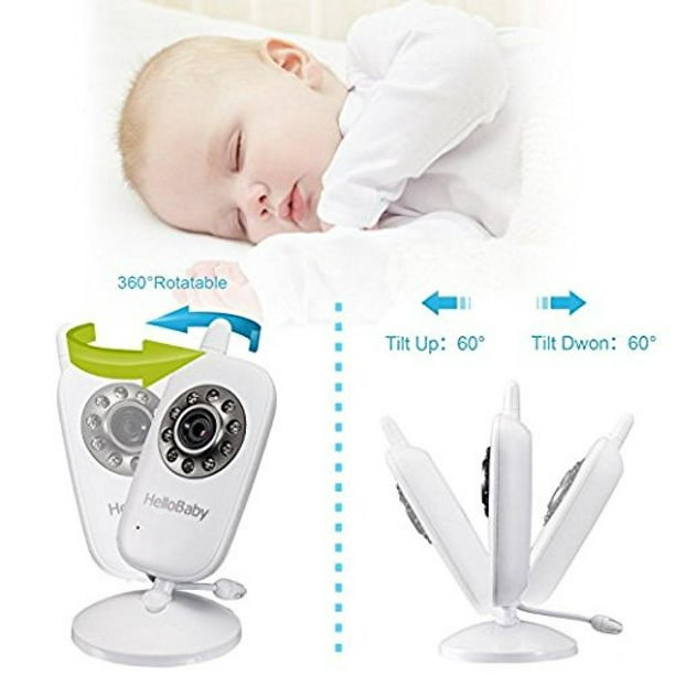 Monitor de video digital para bebés con 1 cámaras Hello Baby HB32