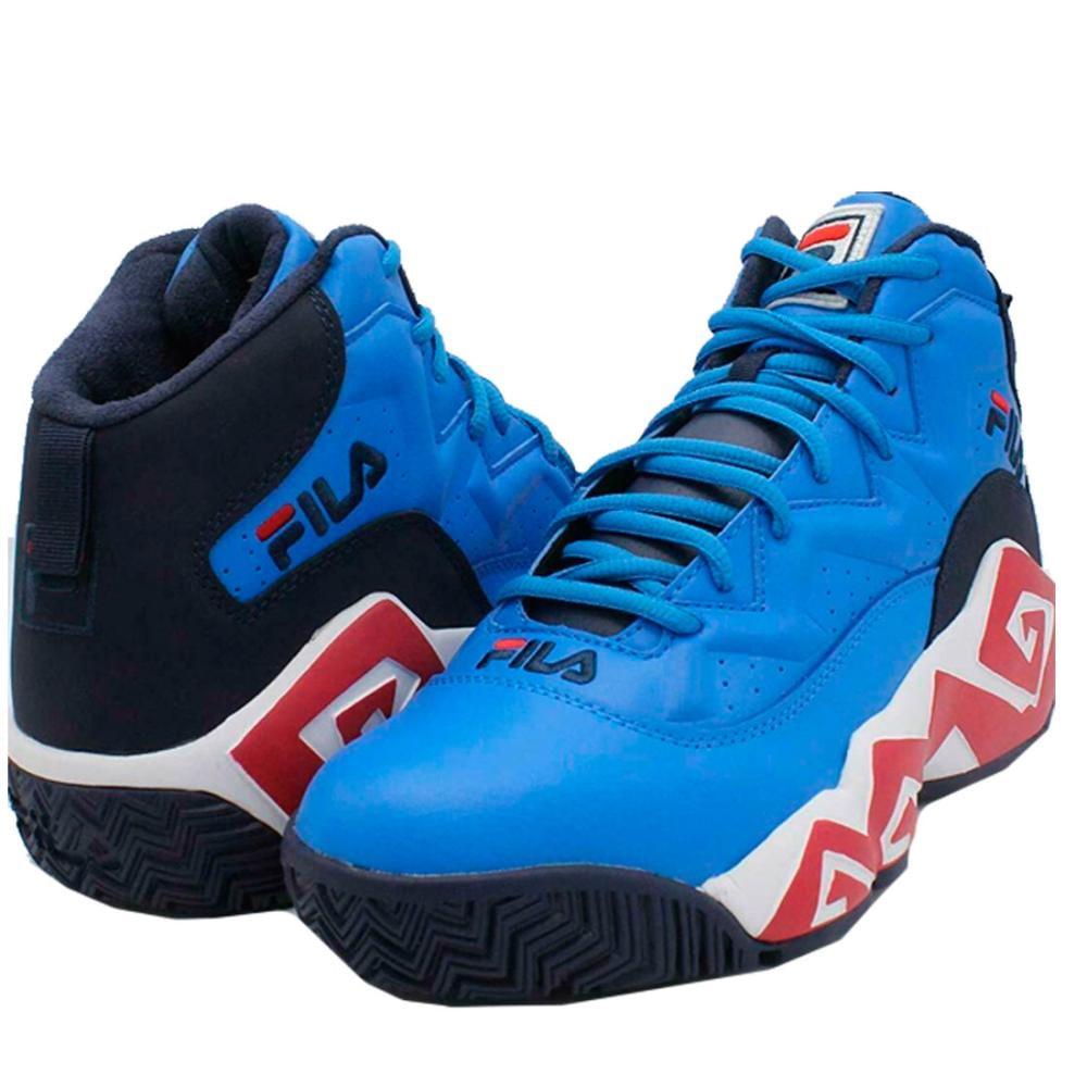 Tenis fila rojo con azul hot sale