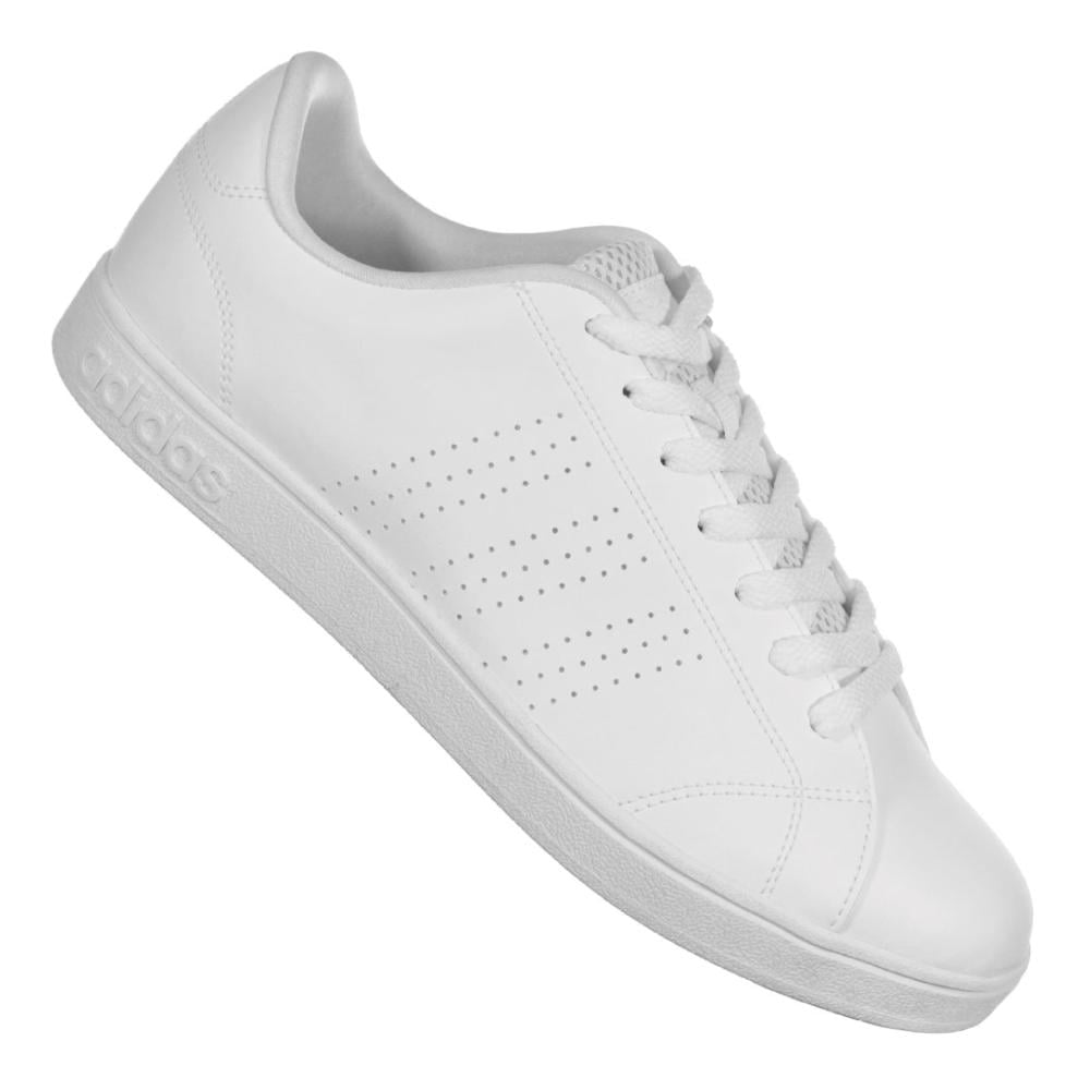 Adidas advantage outlet vs clean branco