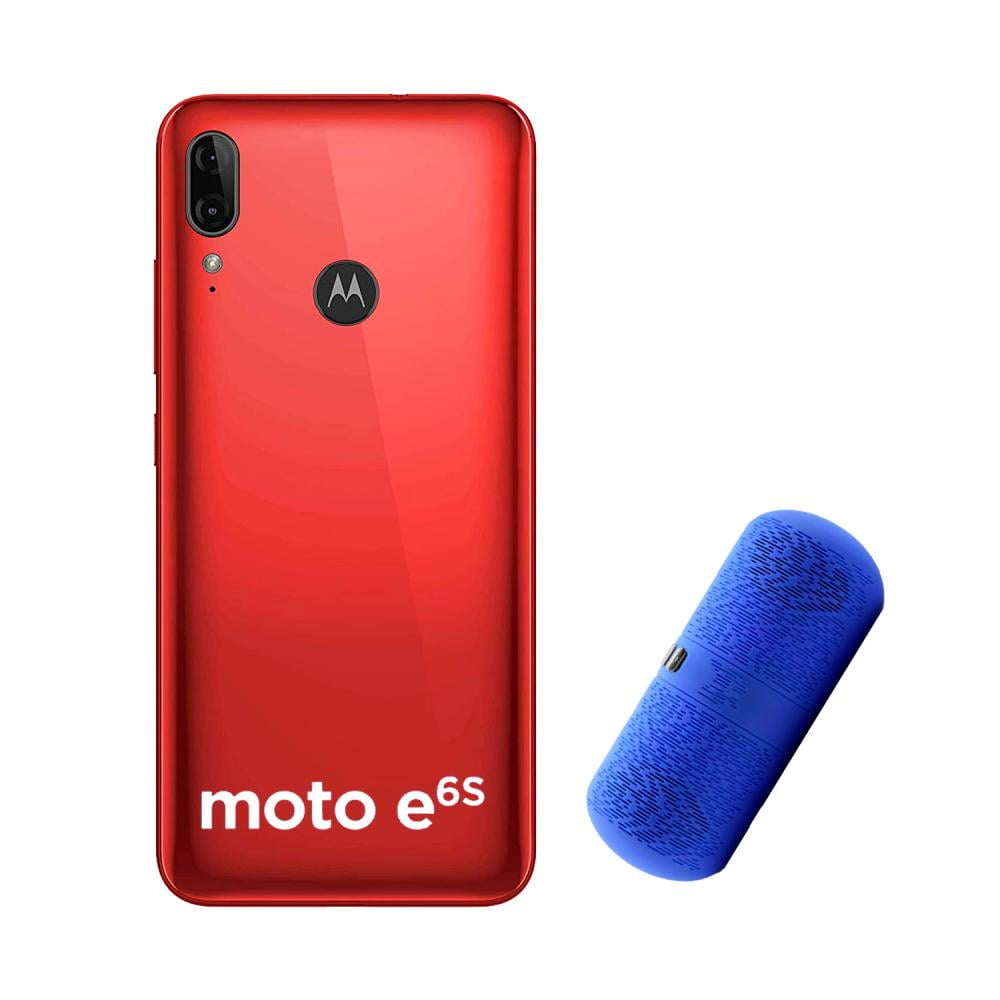 K-S-Trade Custodia per Motorola Moto E6S Cover Compatibile con Motorola Moto E6S con Cuffie Auricolari Custodia Libretto Magnetica Portafoglio Flip Wallet Case Porta Carte in Similpelle PU Removibile