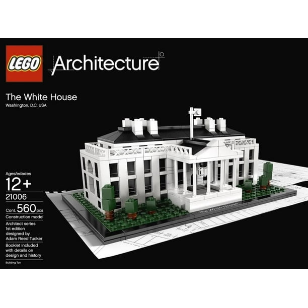 cortar Mago pasta Lego Architecture White House Casa Blanca Modelo 21006 Lego Casa blanca |  Bodega Aurrera en línea