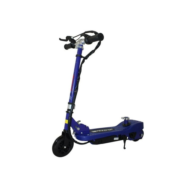 Scooter Electrico EcoForte con asiento 24 V 12 Km/h 120 W Color Azul NONE  Patin-CD02S-Azul