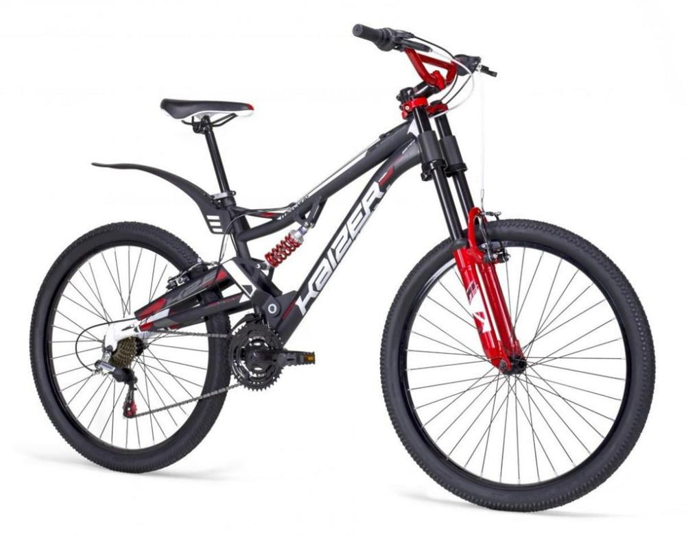 Bicicleta Mercurio Kaizer DH R26 Negro Rojo 2018 Mercurio Mercurio