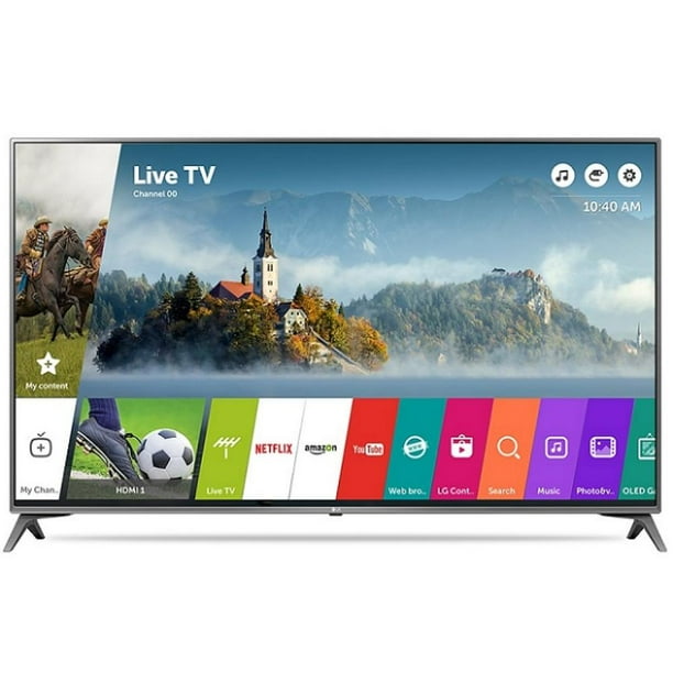 Smart TV LG 55 4K HDR IPS wifi 3.5 55UJ6540 LG 55UJ6540 Walmart en línea