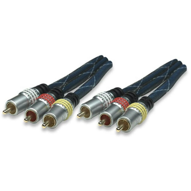 Cable HDMI 4K 1.3 macho/macho blindado negro 5 m 306133, Marca MANHATTAN