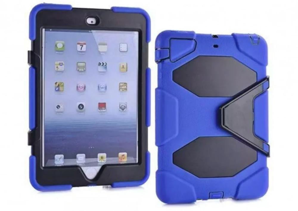 Survivor US Military Standards 9.7 Protection Screen Protector Camera Cover Stand Case for iPad 2 3 4 in Pink