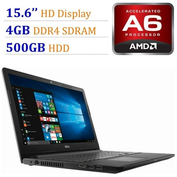 Laptop DELL Inspiron 15.6 AMD A6-9220 4GB 500GB HDD | Bodega Aurrera en ...