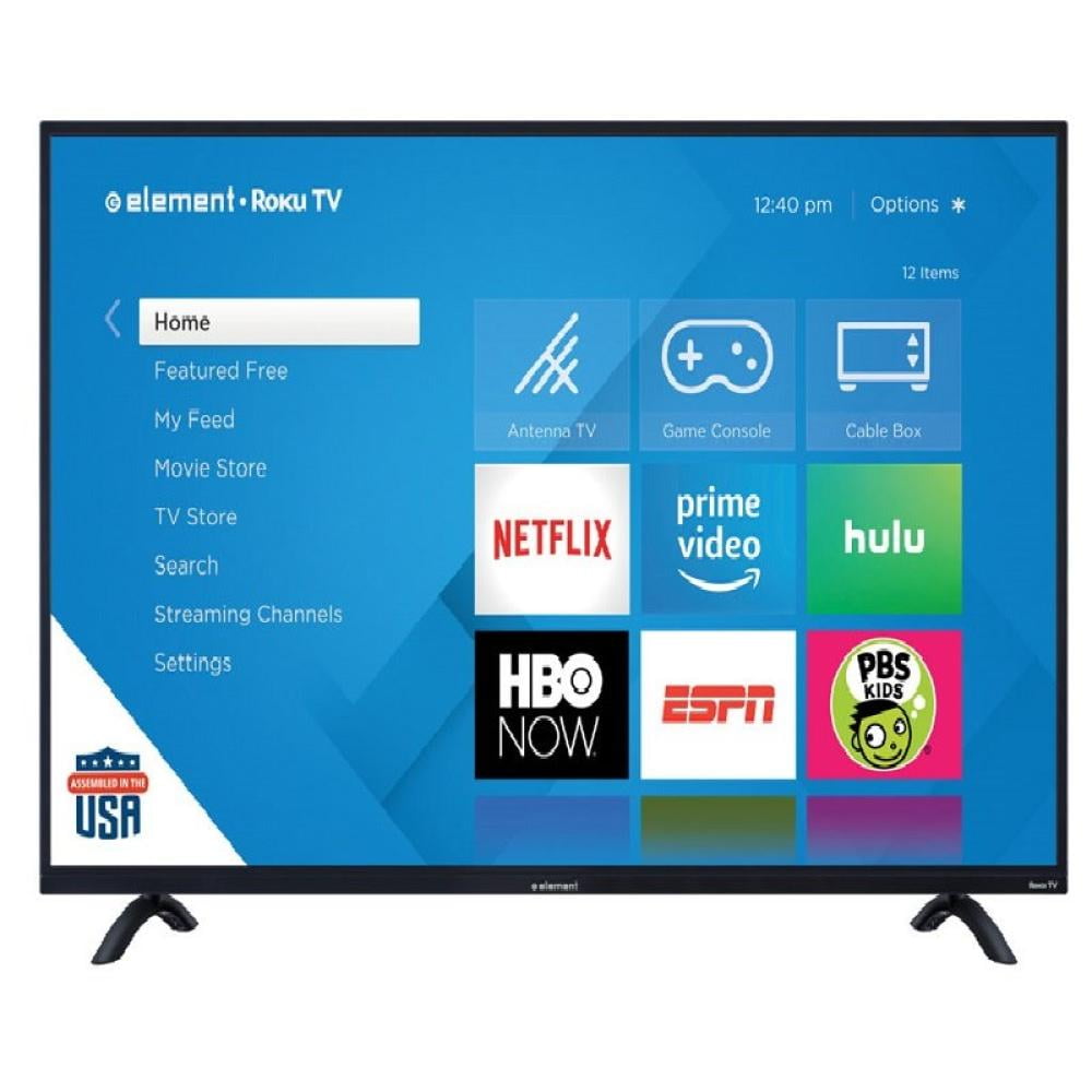 Tv ELEMENT 50 pulgadas 4K UHD smart TV Roku TV 120hz Wifi USB