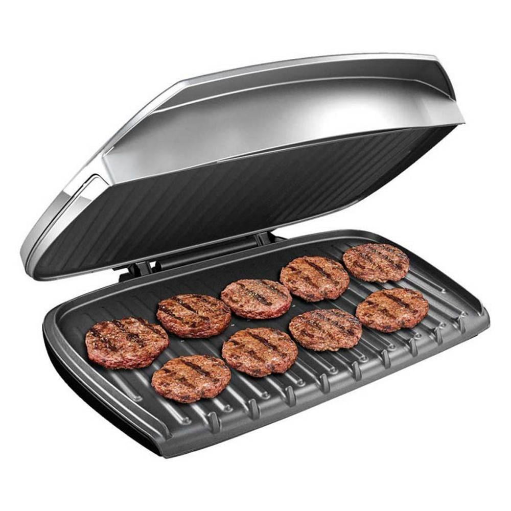 Parrilla Electrica 9 Porciones Antiadherente 42 Menos Grasa