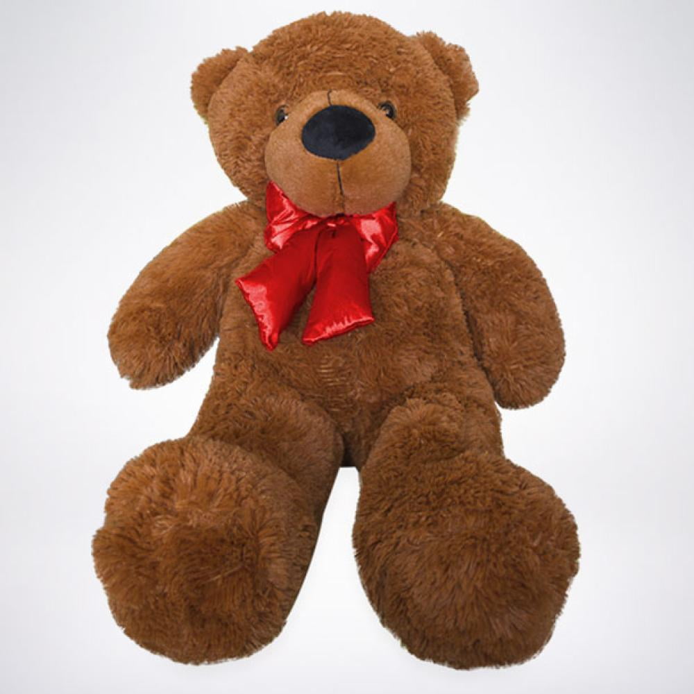 Peluche oso con moño rojo 80 cms PELUCHERIA INTERNACIONAL SOHO-05 ...