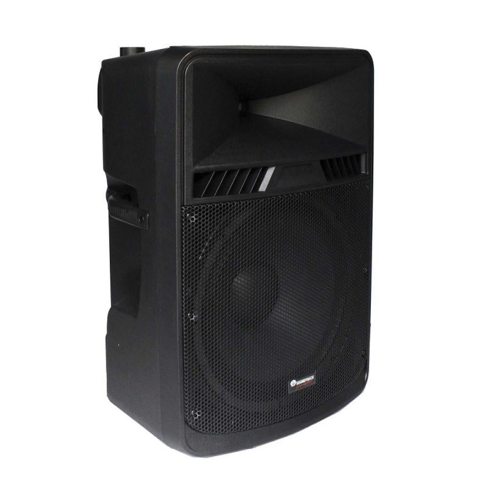 SUPER BAFLE TRI AMPLIFICADO 18 SOUNDTRACK 400w RMS USB SD MICROFONO ...
