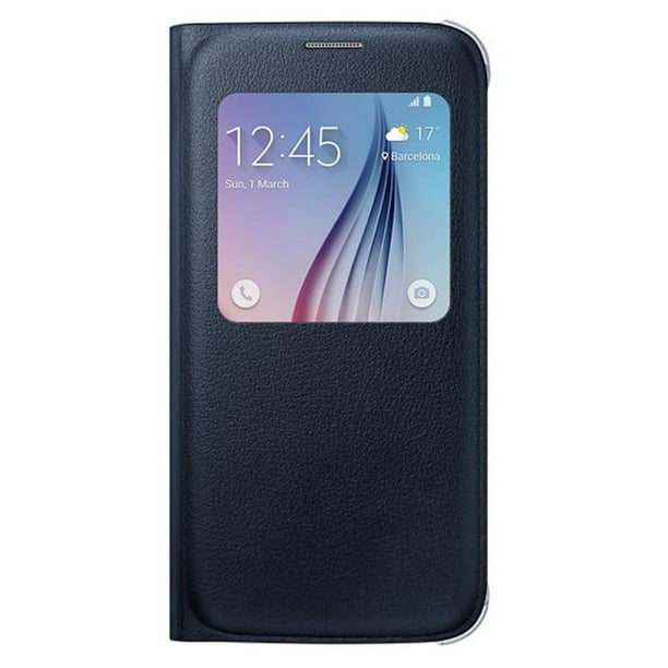 Carcasa Portátil Samsung S-View (Flip) - Zafiro Negro - EF-CG928PBEGUS