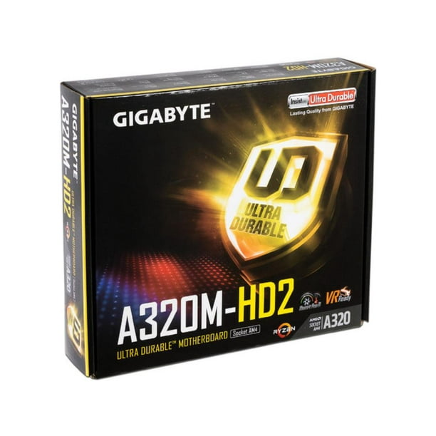 MOTHERBOARD GIGABYTE GAA320M GIGABYTE GAA320MHD2 Walmart en línea
