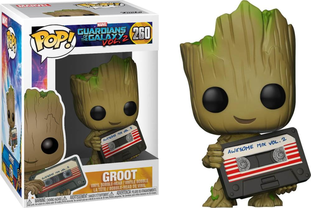 Pop Groot Cassette Guardianes de la Galaxia Vol 2 FUNKO FUNKO Marvel