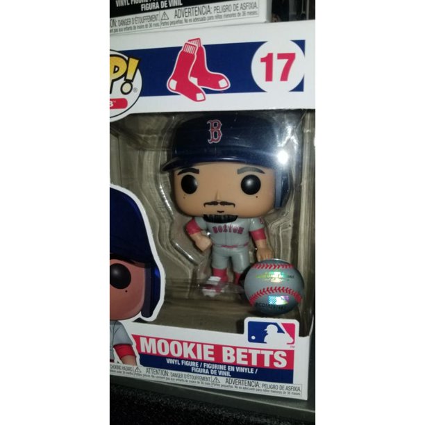 MLB Boston Red Soxs Mookie Betts New Jersey Funko Pop! Vinyl