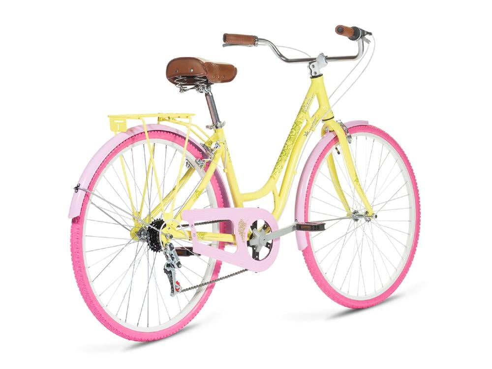 Bicicleta Urbana R700 Amarillo Rosa Mercurio Victoria Walmart en