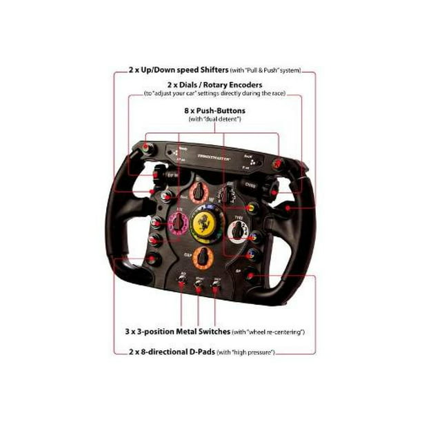 Thrustmaster lanza un volante para jugar que es una réplica del de Ferrari  en la F1 - Vandal