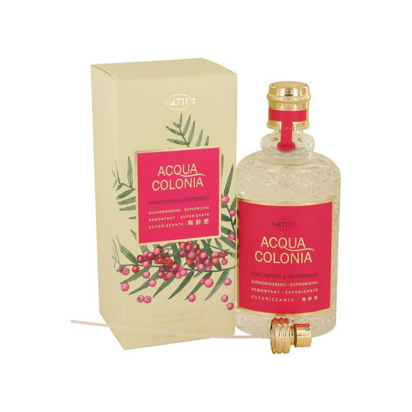 perfume maurer  wirtz 4711 acqua colonia pink pepper  grapefruit eau de cologne spray 170ml57oz para mujer