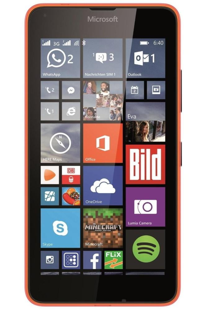 Celular Microsoft Microsoft Lumia 640 8GB Windows A00024651 Naranja