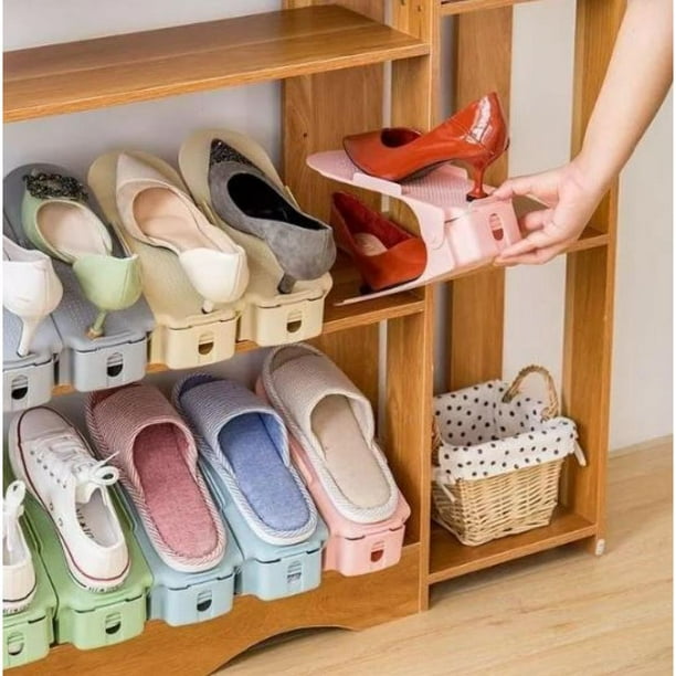 Rack De Zapatos De Lujo 4 Niveles Para 12 Pares - Ra1513