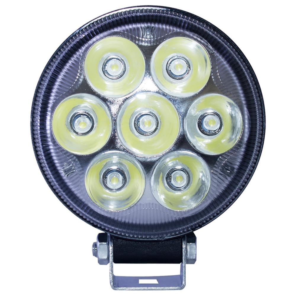 Faro redondo de 7 leds con base. IOL Light IOL Faro de led redondo con ...