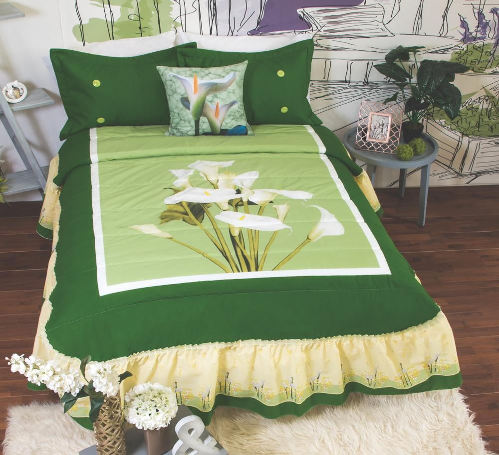 JUEGO DE COLCHA ALCATRAZ NW KING Intima Intima Hogar ALCATRAZ | Walmart ...