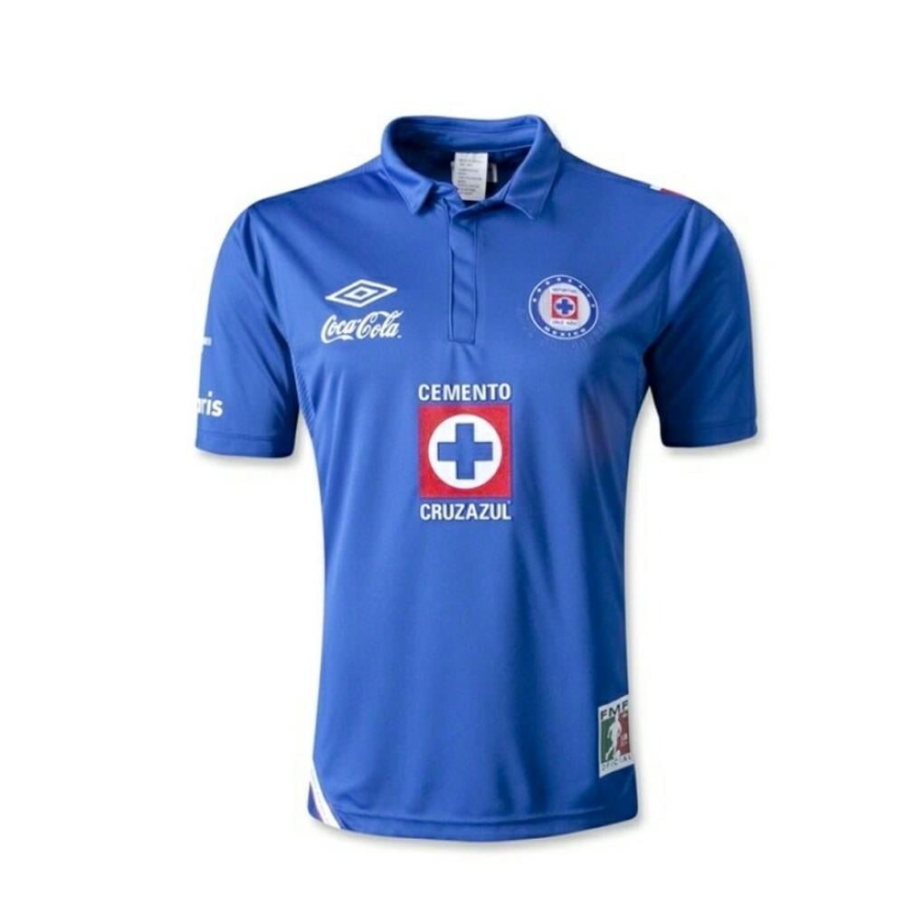 Joma Cruz Azul M/C, Camiseta Para Hombre, S, Azul/Blanco (Royal