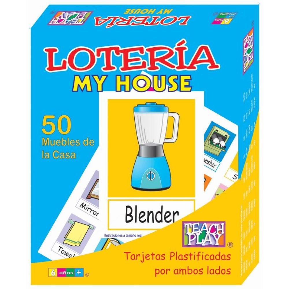 Lotería My House TEACHPLAY TEACHPLAY Inglés Walmart en línea