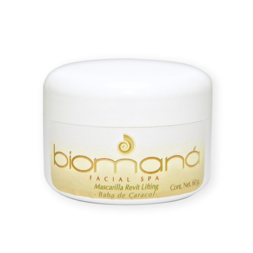 Mascarilla Revitalizante Con Baba De Caracol Peel Off Biomana