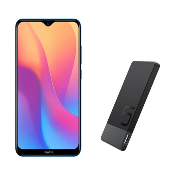 Smartphone Xiaomi Redmi 8a 32gb 2gb Ram Ocean Blue Desbloqueado Huawei Power Bank 5000 Mah 3268