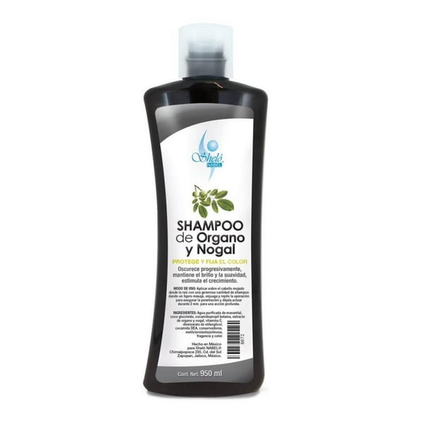 Shampoo Shelo Nabel de Órgano y Nogal 950 ml Walmart en línea