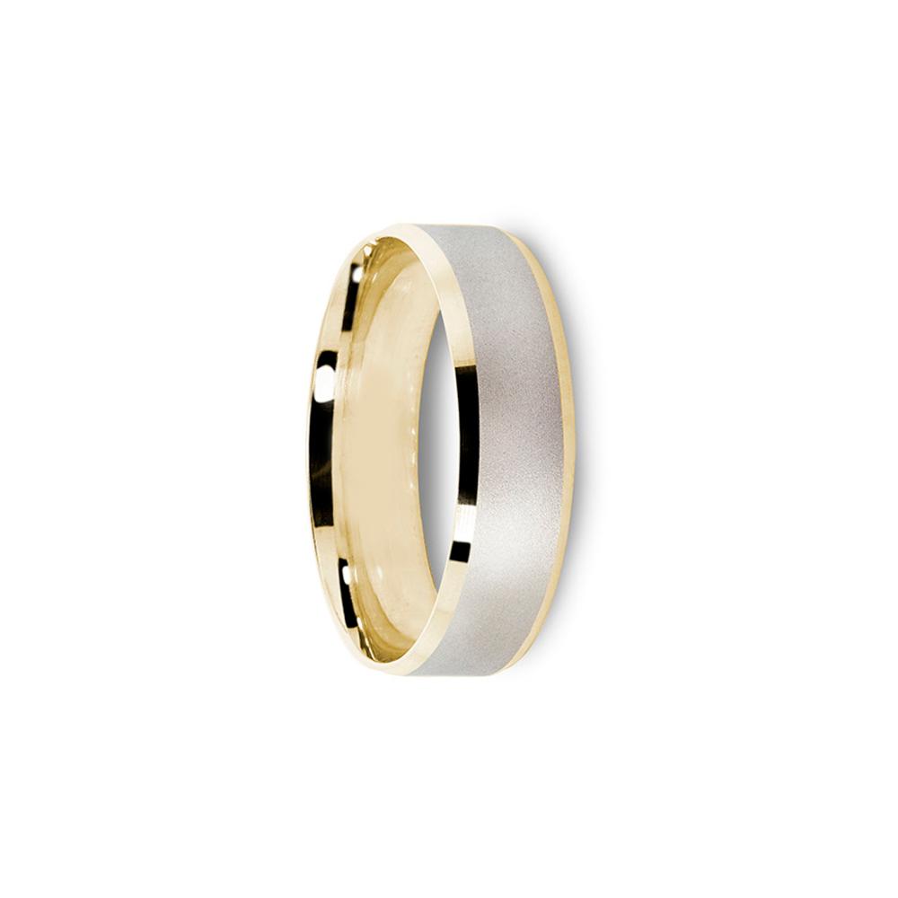 Argolla de matrimonio Amore Mio WB 34 de Oro blanco de 14k Unisex