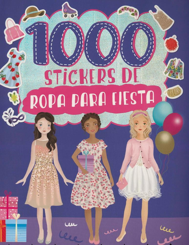 Stickers En Ropa 1000 Stickers De Ropa Para Fiesta Ediciones Gandhi Rústico | Walmart en ...