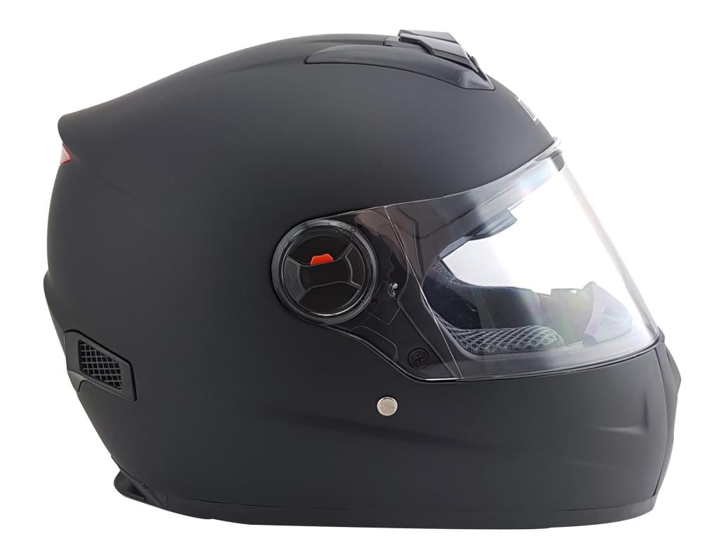 Casco iron discount racing negro mate