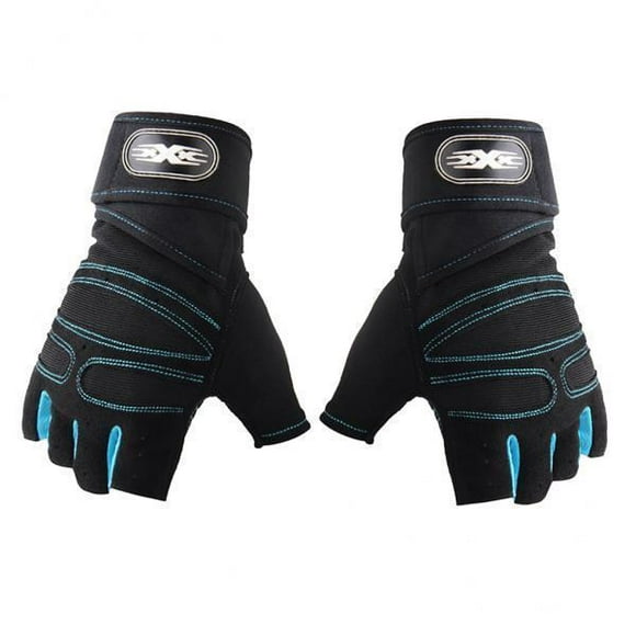 2x guantes de para hombres antideslizantes absorbentes de golpes transpirables de medio  guantes deportivos cortos accesorios para hom sunnimix guantes de ciclismo al aire libre