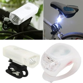 Set de Luces para Bicicleta Recargables por USB, Faro y Luz Trasera  impermeable de Abanopi