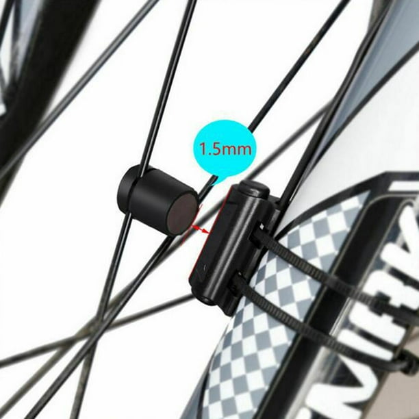 YS - Velocímetro de bicicleta y odómetro, inalámbrico, impermeable, para  bicicleta, con pantalla LCD y múltiples funciones