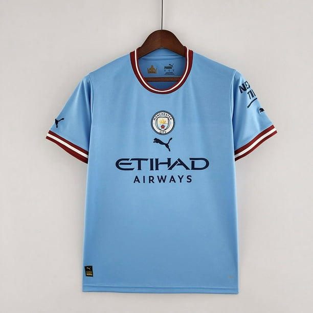  Haaland 9# Man City Home - Camiseta de fútbol 2022/23, Azul :  Ropa, Zapatos y Joyería