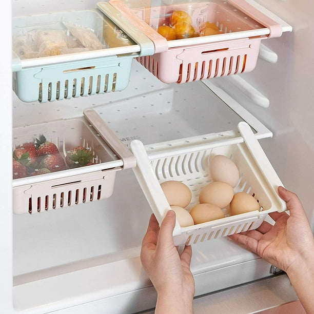 HapiLeap Cajón Organizador Frigorífico Caja de Almacenamiento Mantener  Refrigerador (1 Paquete), 20, TUNC Sencillez