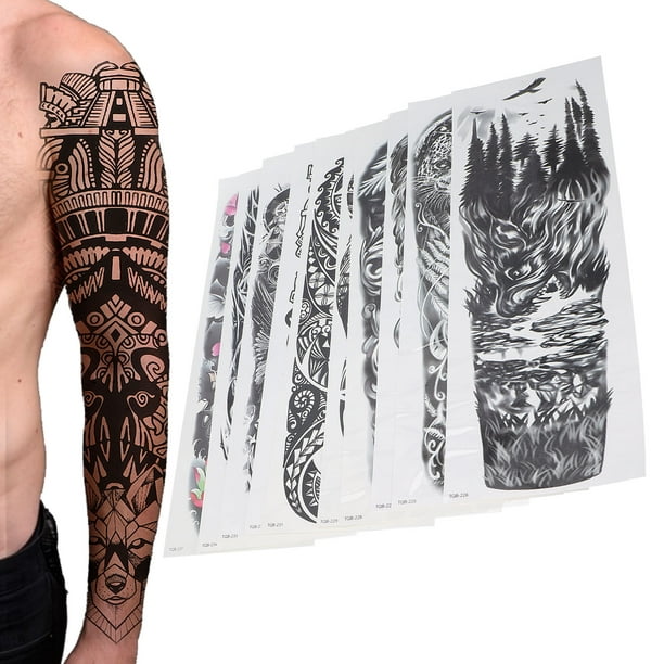 Manga Tatuaje Tattoo Sleeve Tatuada Unisex