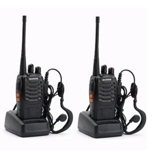 kit 2 radios portatiles baofeng bf888s uhf radios walkie talkie baofeng 888f